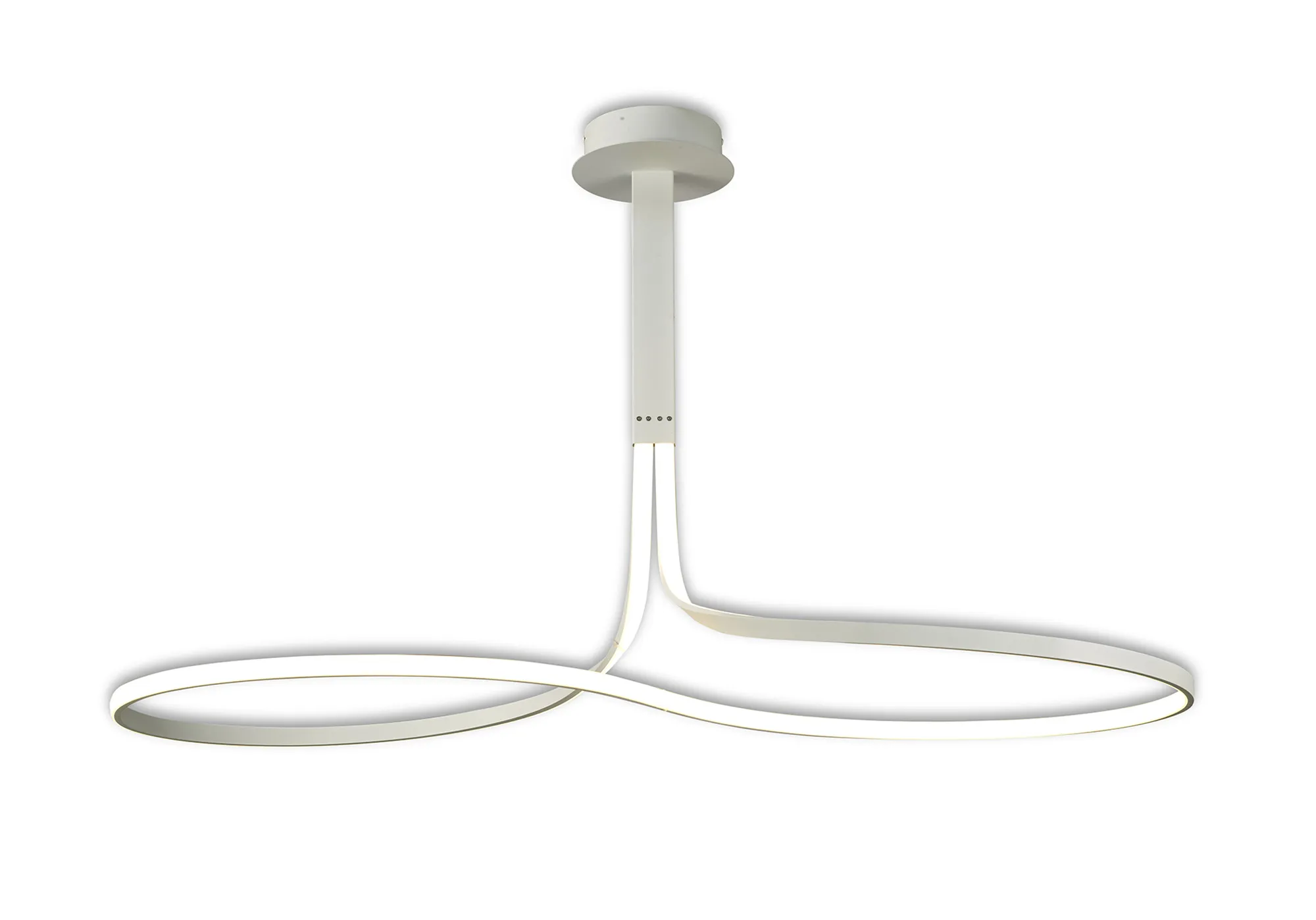 M6006K  Nur Blanco XL 50W LED Semi Flush